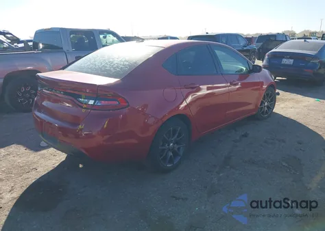 2016 Dodge Dart Sxt Sport Rallye z USA, uszkodzony, nr VIN 1C3CDFFA7GD822631